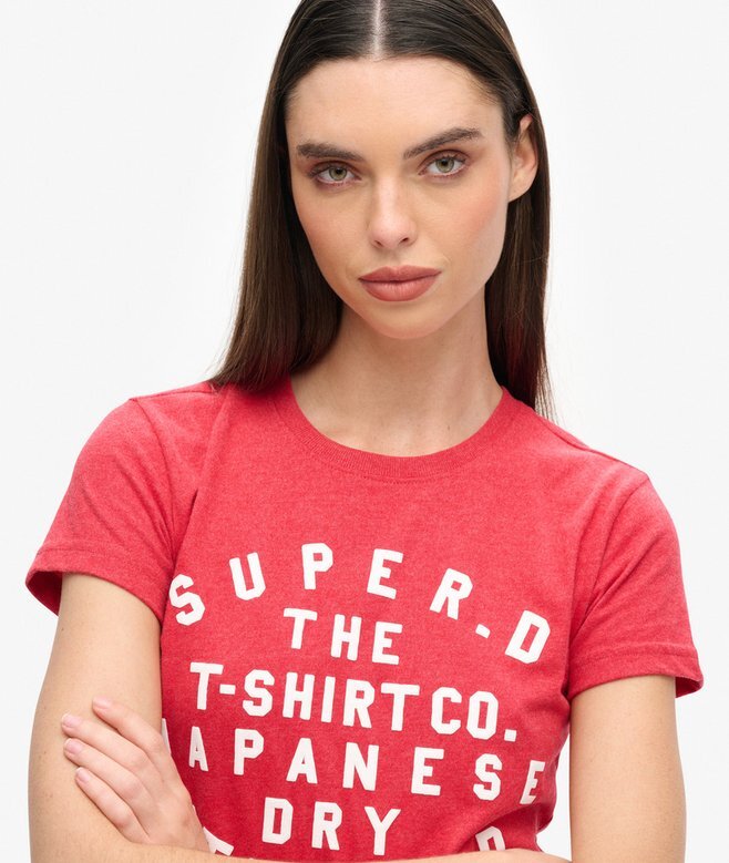 T-shirt med pufftryck T-shirt med pufftryck