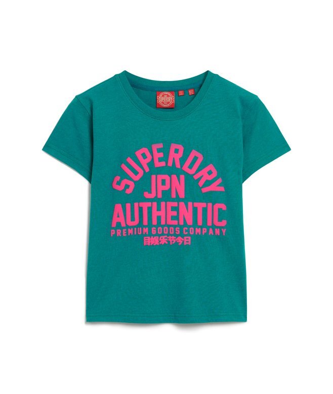T-shirt med pufftryck T-shirt med pufftryck