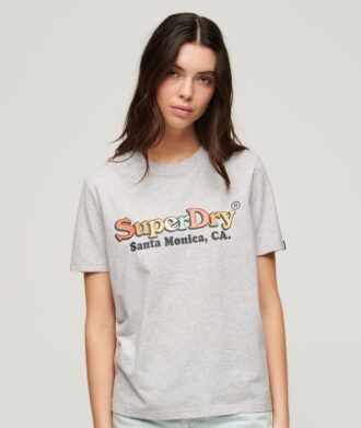 T-shirt med regnbågslogotyp och avslappnad passform