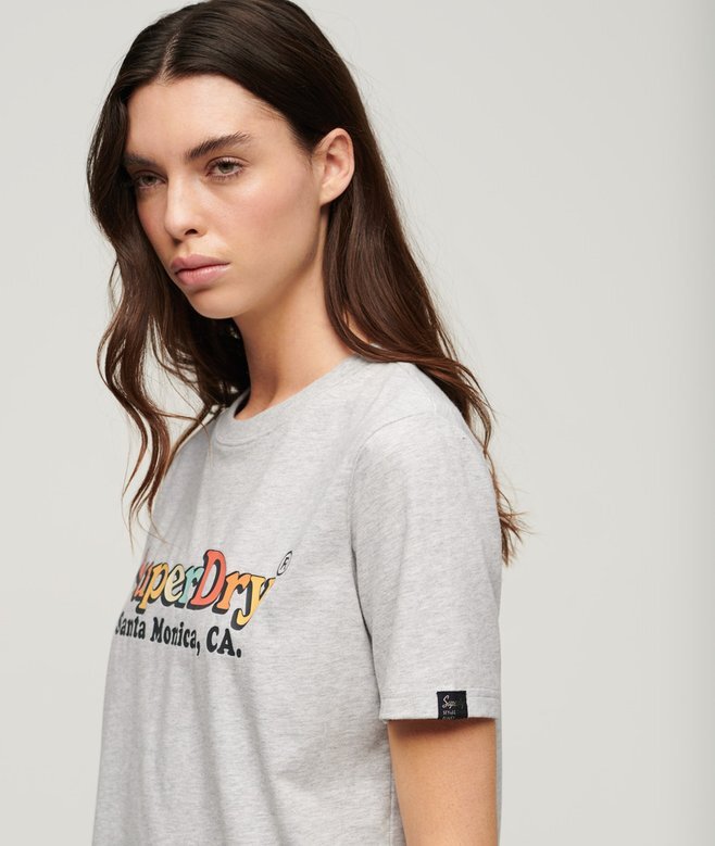 T-shirt med regnbågslogotyp och avslappnad passform T-shirt med regnbågslogotyp och avslappnad passform