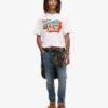 T-shirt med resevykortmotiv