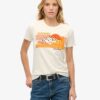 T-shirt med ränder för utomhusbruk