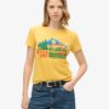 T-shirt med ränder för utomhusbruk T-shirt med ränder för utomhusbruk