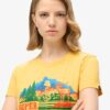 T-shirt med ränder för utomhusbruk T-shirt med ränder för utomhusbruk