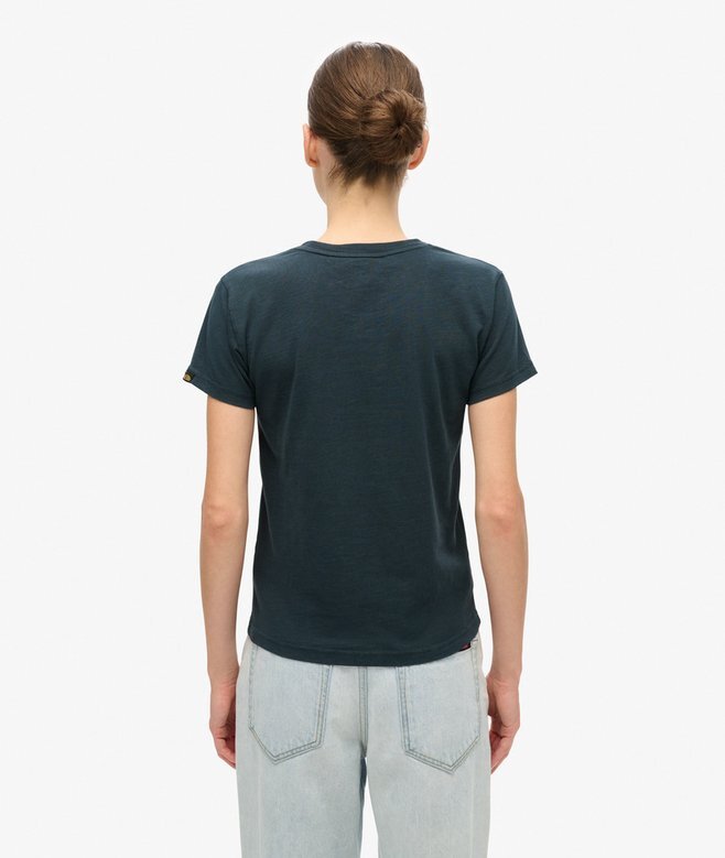 T-shirt med ränder för utomhusbruk T-shirt med ränder för utomhusbruk