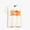 T-shirt med ränder för utomhusbruk