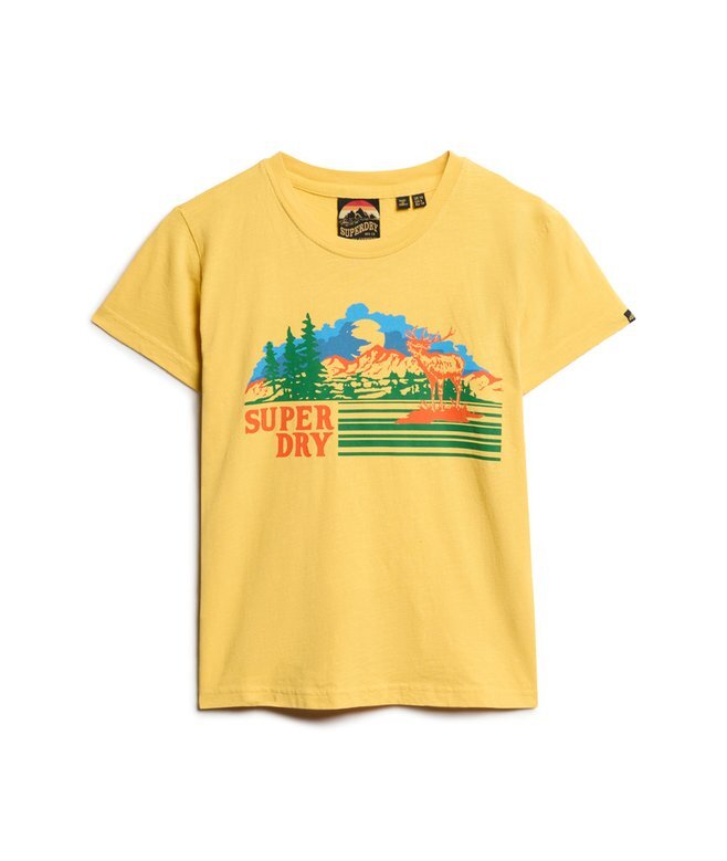 T-shirt med ränder för utomhusbruk T-shirt med ränder för utomhusbruk