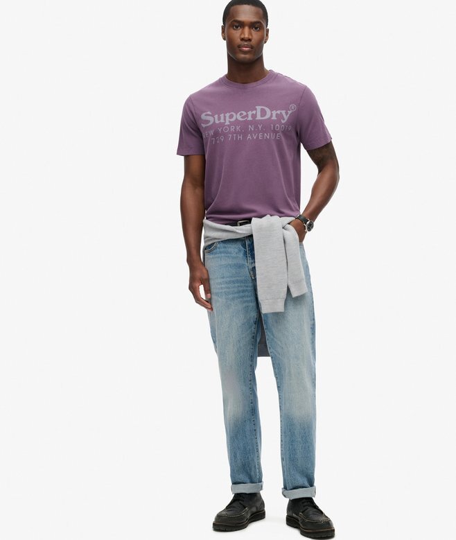 T-shirt med ton-i-ton Venue-logotyp T-shirt med ton-i-ton Venue-logotyp
