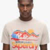 T-shirt med tryck ”Great Outdoors” T-shirt med tryck ”Great Outdoors”