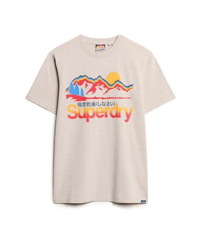 T-shirt med tryck ”Great Outdoors” T-shirt med tryck ”Great Outdoors”