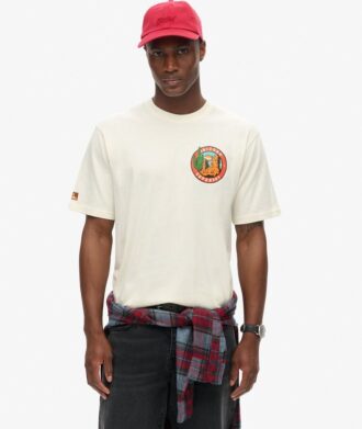 T-shirt med tryck i form av en resevykortskista T-shirt med tryck i form av en resevykortskista