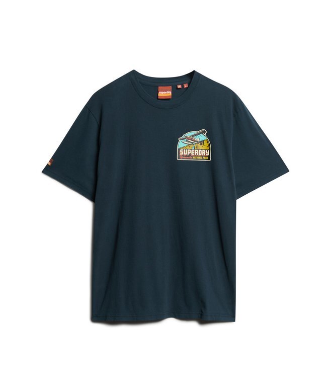 T-shirt med tryck i form av en resevykortskista T-shirt med tryck i form av en resevykortskista
