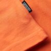 T-shirt med V-ringning och Organic Cotton Essential-logotyp