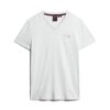 T-shirt med V-ringning och Organic Cotton Essential-logotyp