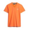 T-shirt med V-ringning och Organic Cotton Essential-logotyp