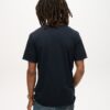 T-shirt med V-ringning och råkant