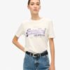 T-shirt med Vl-tryck