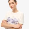 T-shirt med Vl-tryck