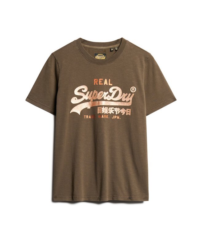 T-shirt med Vl-tryck T-shirt med Vl-tryck