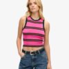 Tanktop i finstickat Tanktop i finstickat