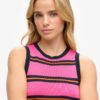 Tanktop i finstickat Tanktop i finstickat