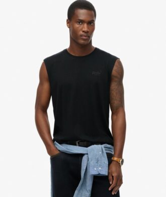 Tanktop med Organic Cotton Essential-logotyp Tanktop med Organic Cotton Essential-logotyp