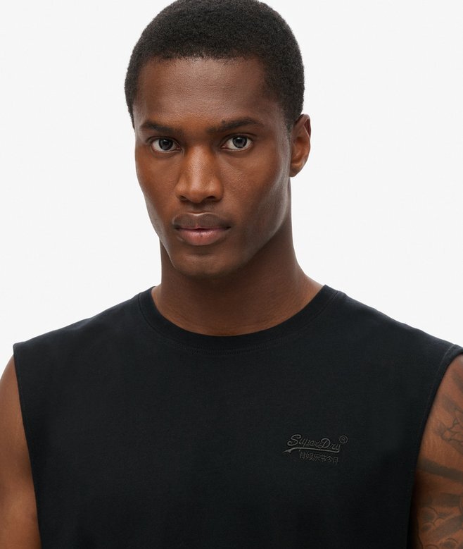 Tanktop med Organic Cotton Essential-logotyp Tanktop med Organic Cotton Essential-logotyp