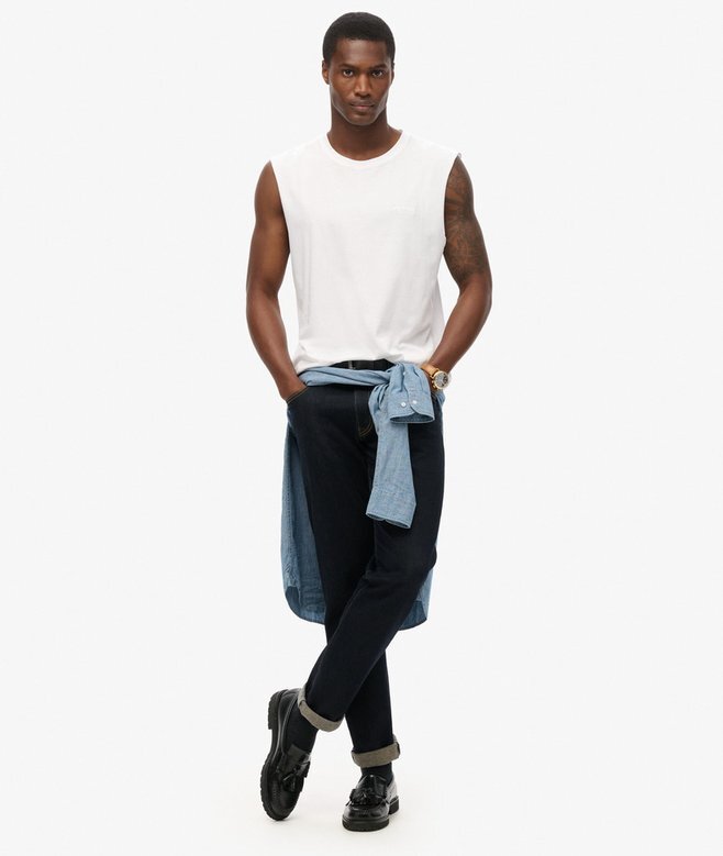 Tanktop med Organic Cotton Essential-logotyp Tanktop med Organic Cotton Essential-logotyp
