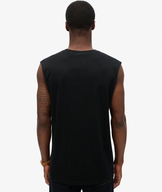 Tanktop med Organic Cotton Essential-logotyp Tanktop med Organic Cotton Essential-logotyp