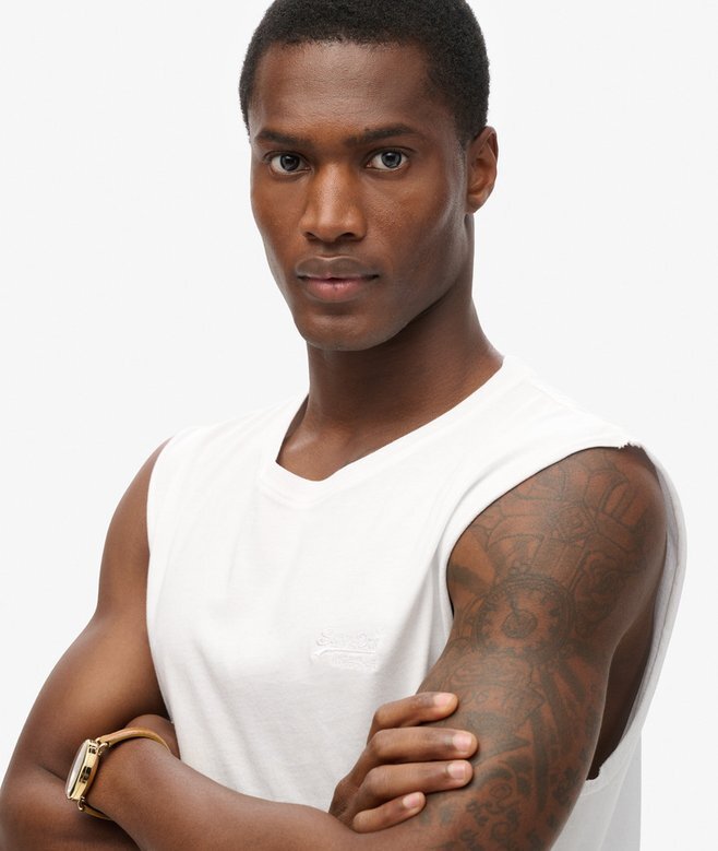Tanktop med Organic Cotton Essential-logotyp Tanktop med Organic Cotton Essential-logotyp