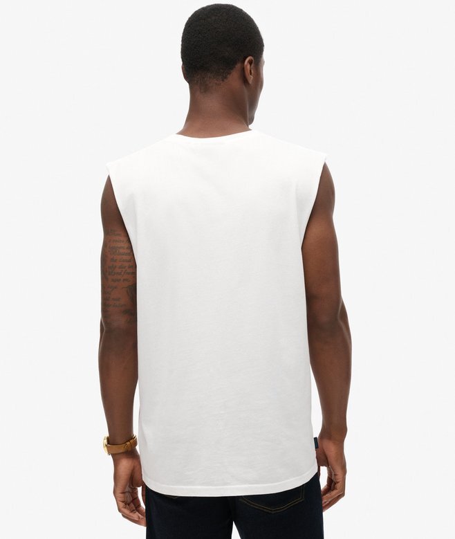 Tanktop med Organic Cotton Essential-logotyp Tanktop med Organic Cotton Essential-logotyp