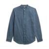 The Merchant Store – Indigo Henley-skjorta