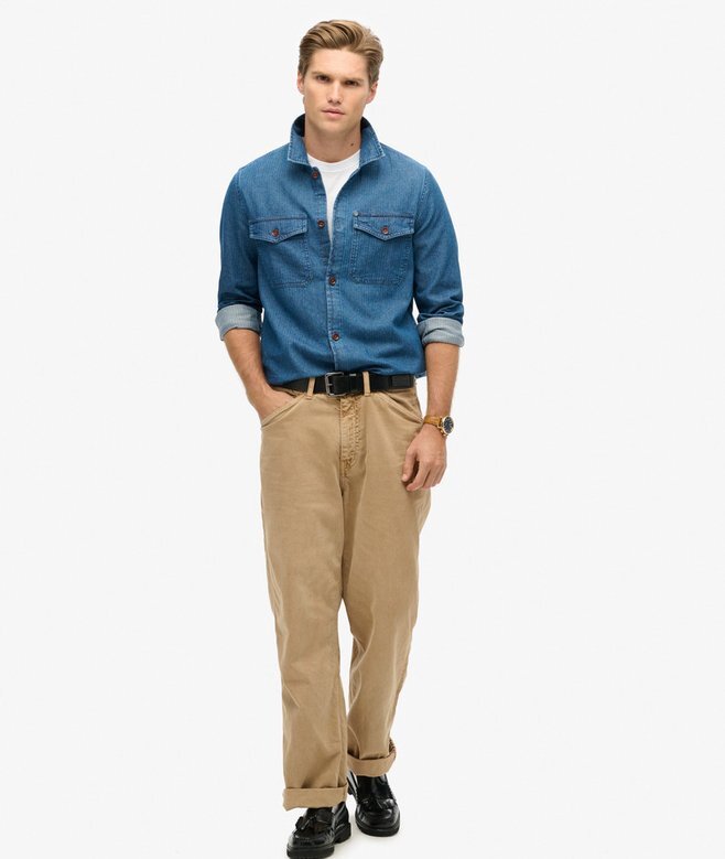 The Merchant Store – Indigo Overshirt The Merchant Store – Indigo Overshirt