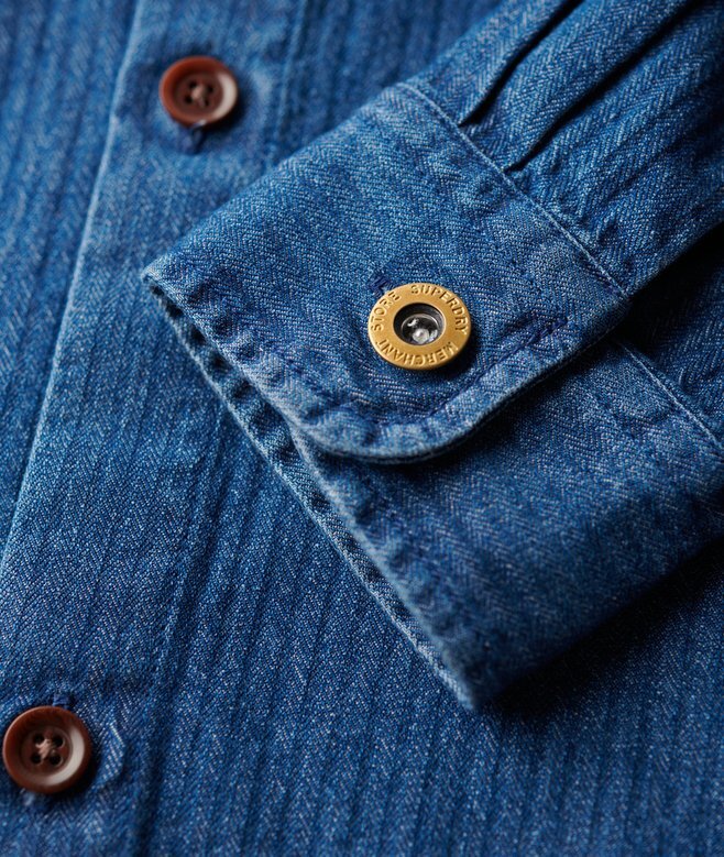 The Merchant Store – Indigo Overshirt The Merchant Store – Indigo Overshirt