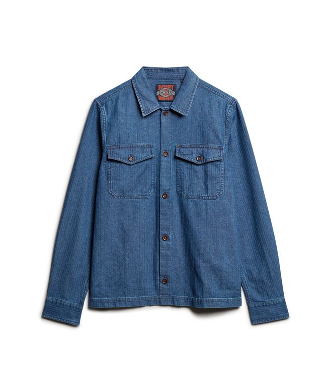The Merchant Store – Indigo Overshirt The Merchant Store – Indigo Overshirt