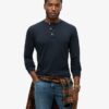 The Merchant Store – Jersey Henley-tröja The Merchant Store – Jersey Henley-tröja