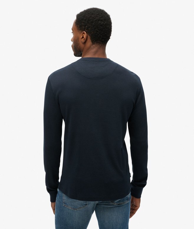 The Merchant Store – Jersey Henley-tröja The Merchant Store – Jersey Henley-tröja