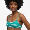 Tie-dye-bikiniöverdel av återvunnet material