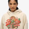Tokyo Vintage Logo Relaxed Hoodie