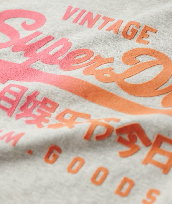 Tonal grafisk avslappnad T-shirt Tonal grafisk avslappnad T-shirt