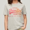 Tonal grafisk avslappnad T-shirt Tonal grafisk avslappnad T-shirt