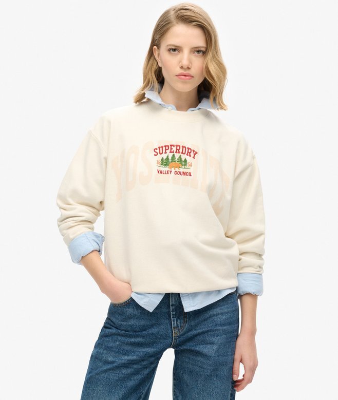 Travel Souvenir Loose Crew Sweatshirt Travel Souvenir Loose Crew Sweatshirt