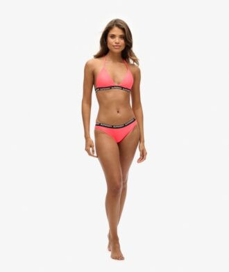 Triangulär elastisk bikinitopp