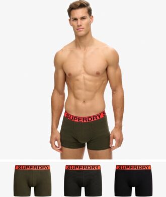 Trippelpack boxershorts i Organic Cotton