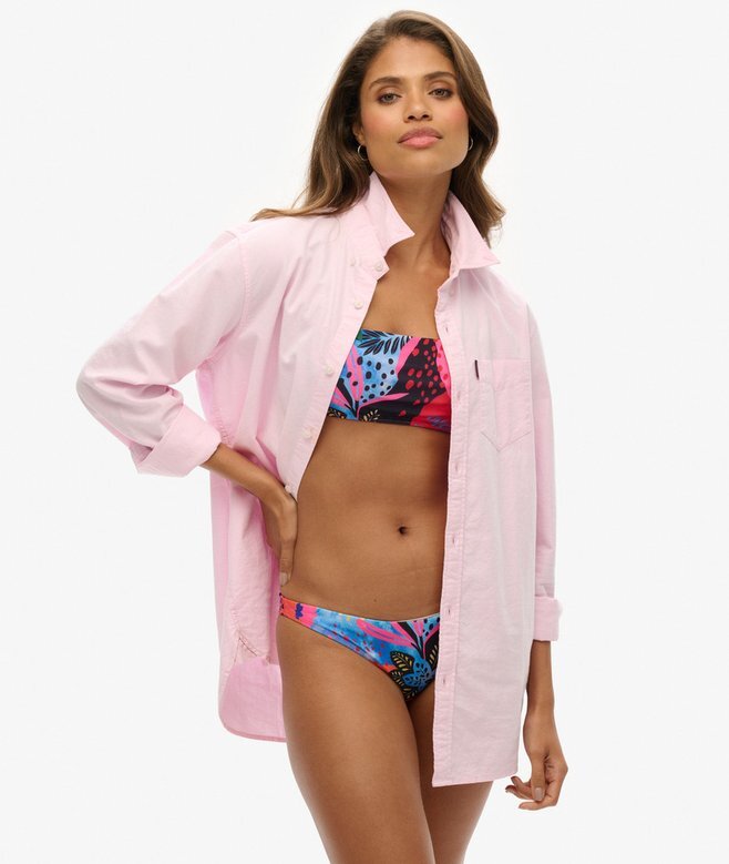 Tropisk bandeau-bikinitopp Tropisk bandeau-bikinitopp