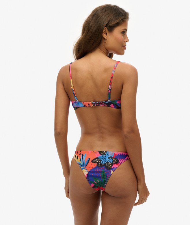 Tropisk bandeau-bikinitopp Tropisk bandeau-bikinitopp