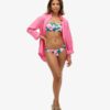 Tropisk bandeau-bikinitopp Tropisk bandeau-bikinitopp