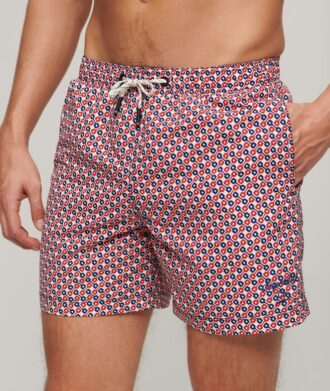 Tryckta 15-tums återvunna badshorts
