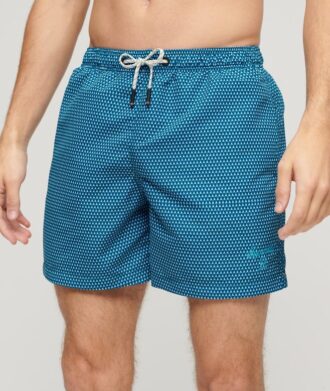 Tryckta 15-tums återvunna badshorts