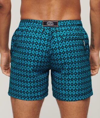 Tryckta 15-tums återvunna badshorts Tryckta 15-tums återvunna badshorts